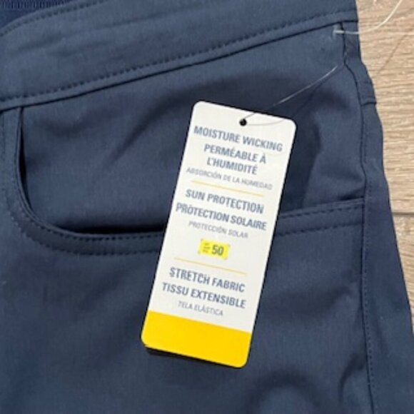 NEW Jack Nicklaus Blue Golf Pants UPF 50 Stretch Men’s Size‎ 34 X 32 NWT - Picture 10 of 11